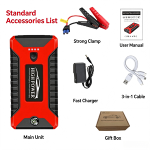 Car Jumper Kit with Air Compressor
